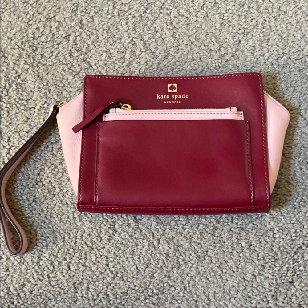 Kate spade clutch/ wallet wristlet